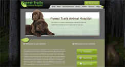 Desktop Screenshot of foresttrailsanimalhospital.com